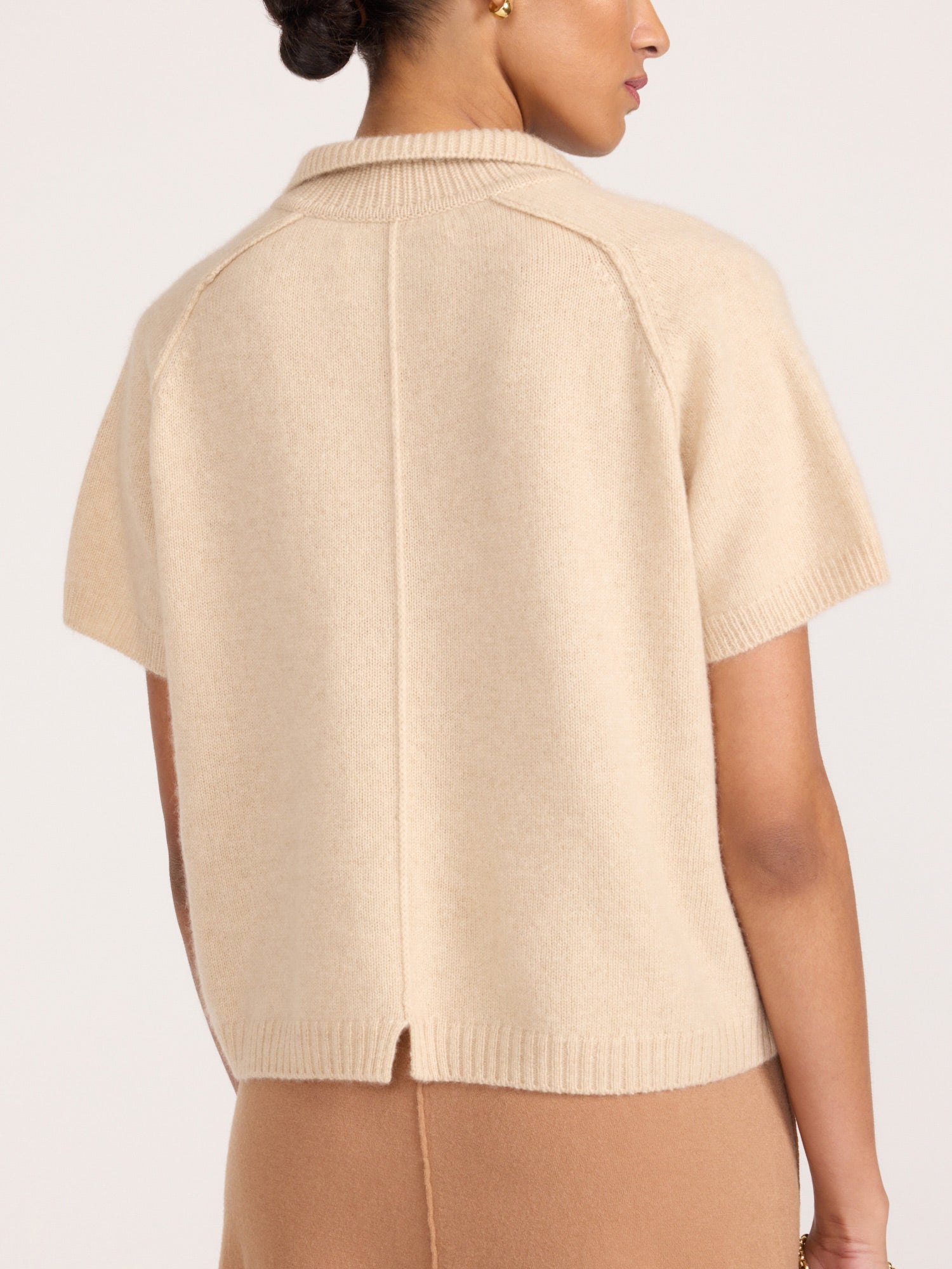 The Marlow Cashmere Polo Sweater