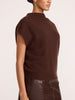 The Morten Funnel Neck Cashmere Top