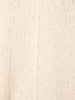 Malin ivory V-neck pullover sweater closeup view