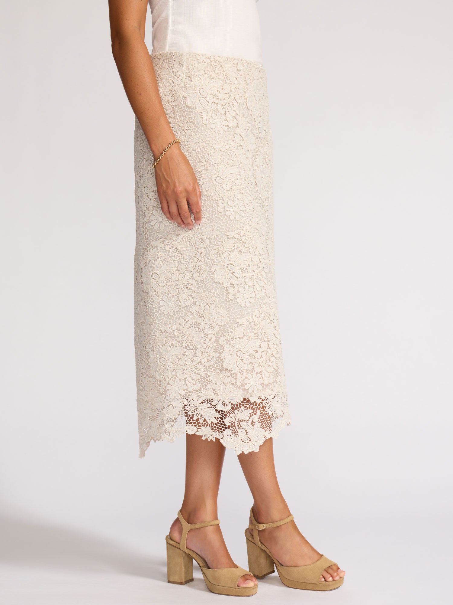 The Mara Lace Skirt