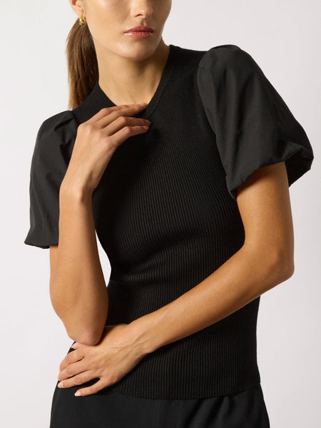 ブラック tops Luxury Onyx Morgan Top Black | Brochu Walker