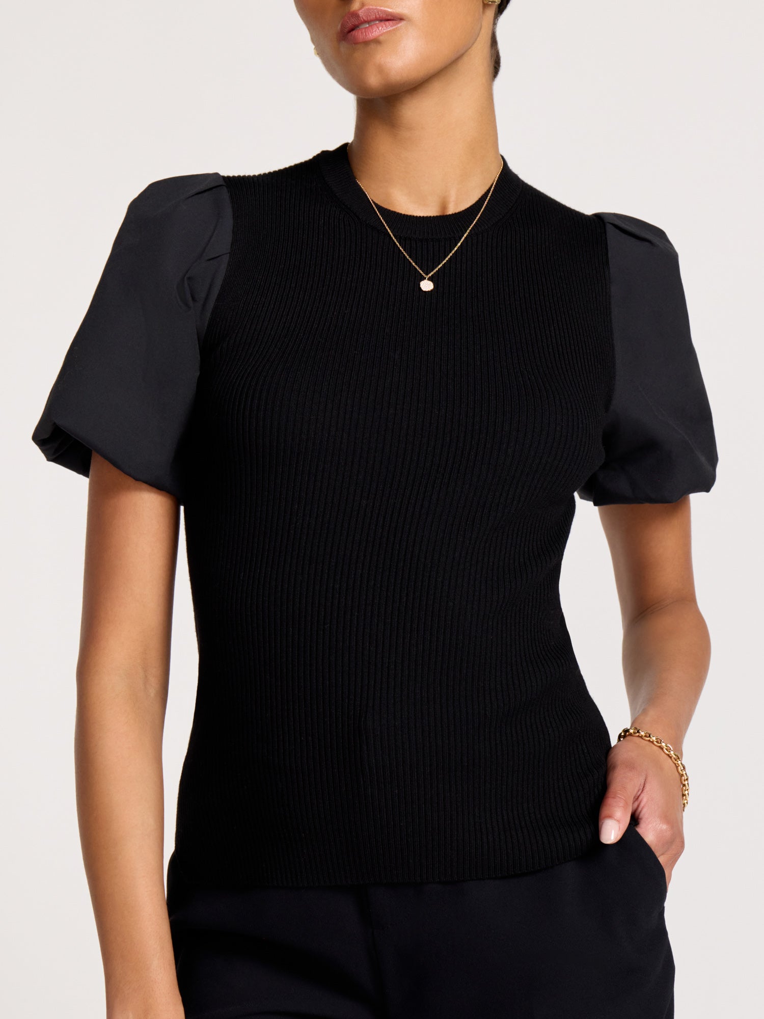 Luxury Onyx Morgan Top Black | Brochu Walker
