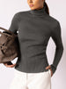 The Noel Ribbed Turtleneck