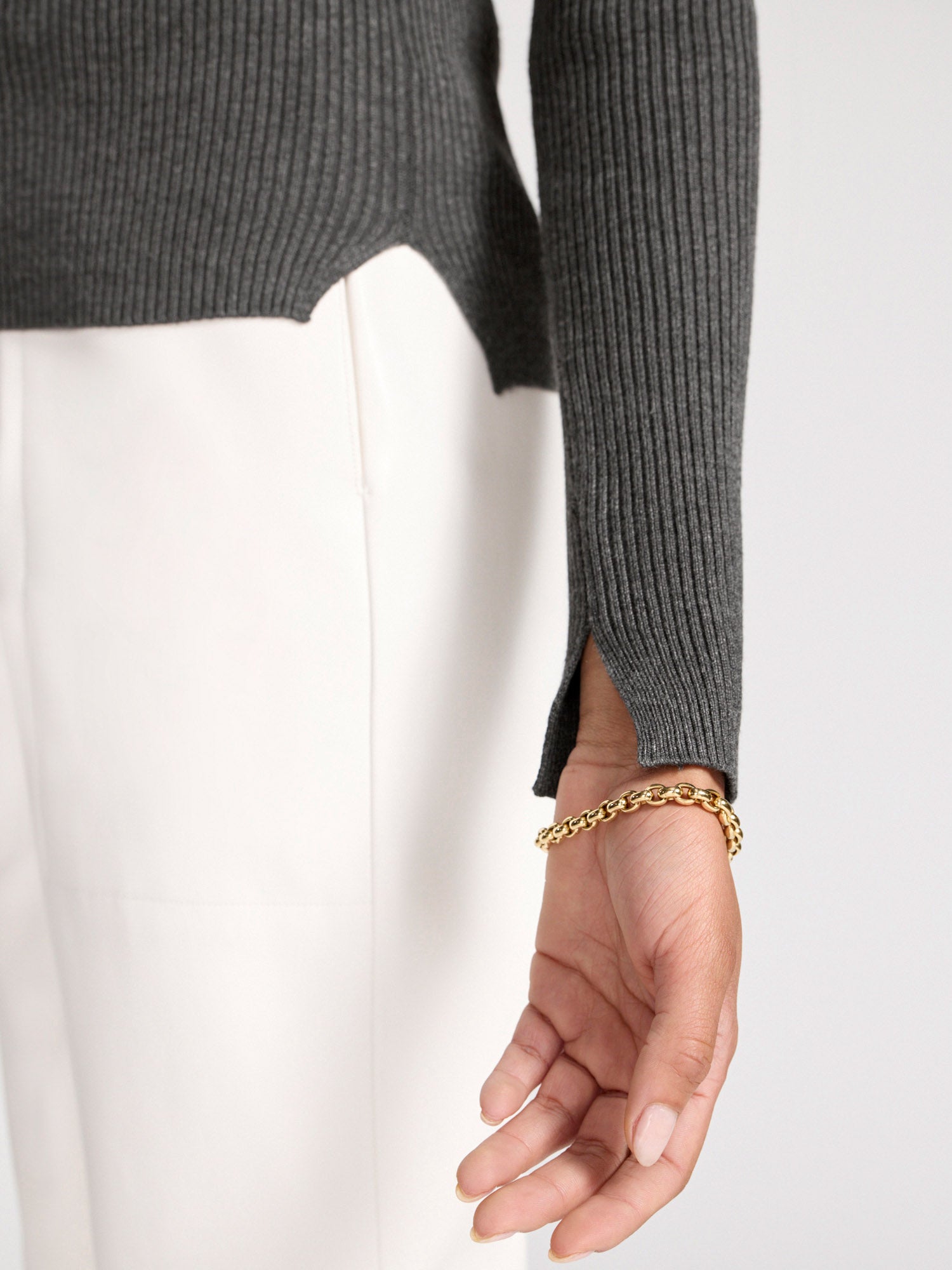 Women's Noel Turtlene in Dk Charcoal Melange | Brochu Walker