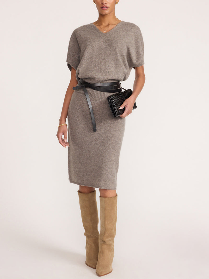 Ophi Vee Cashmere Dress