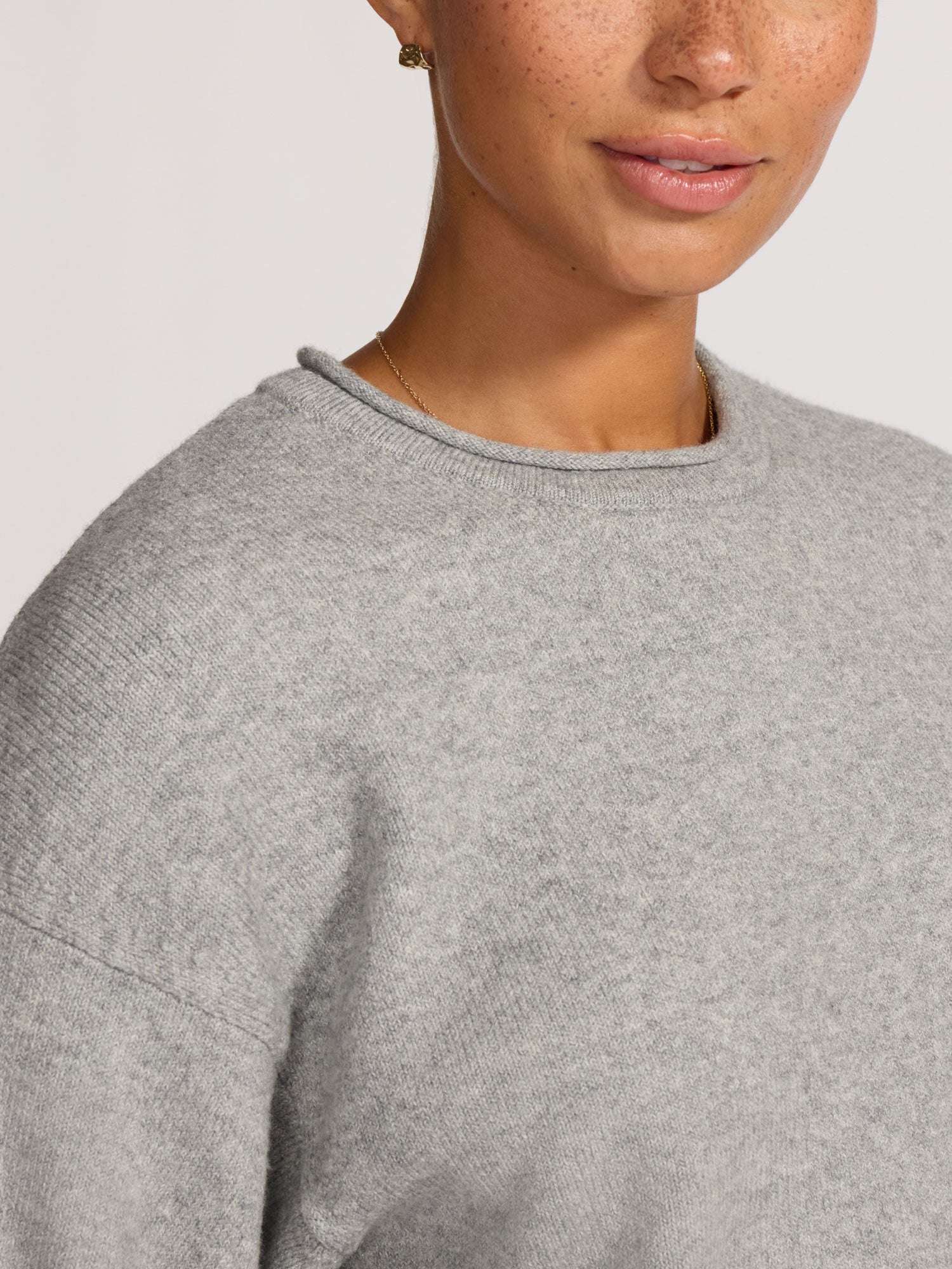 Brown Olive Sweatshirt Sterling Grey | Brochu Walker
