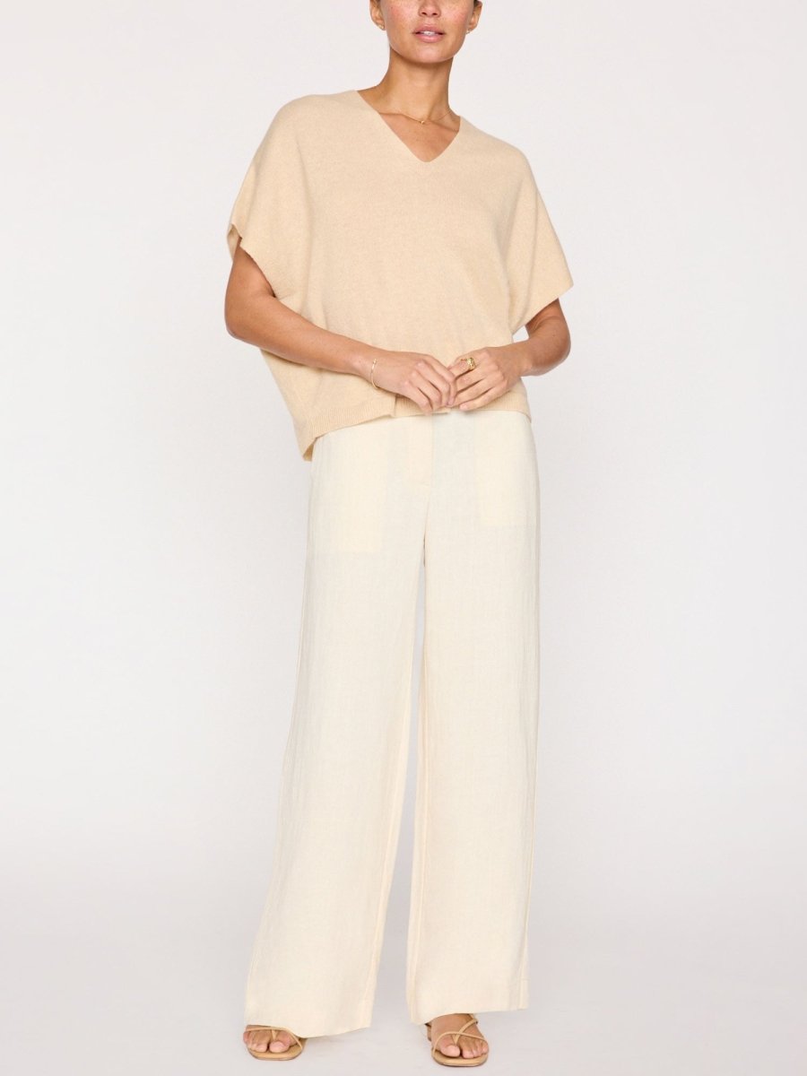 NATIVE VILLAGE ベージュ ロンパース Women's Ophi Cashmere Vee in Buff