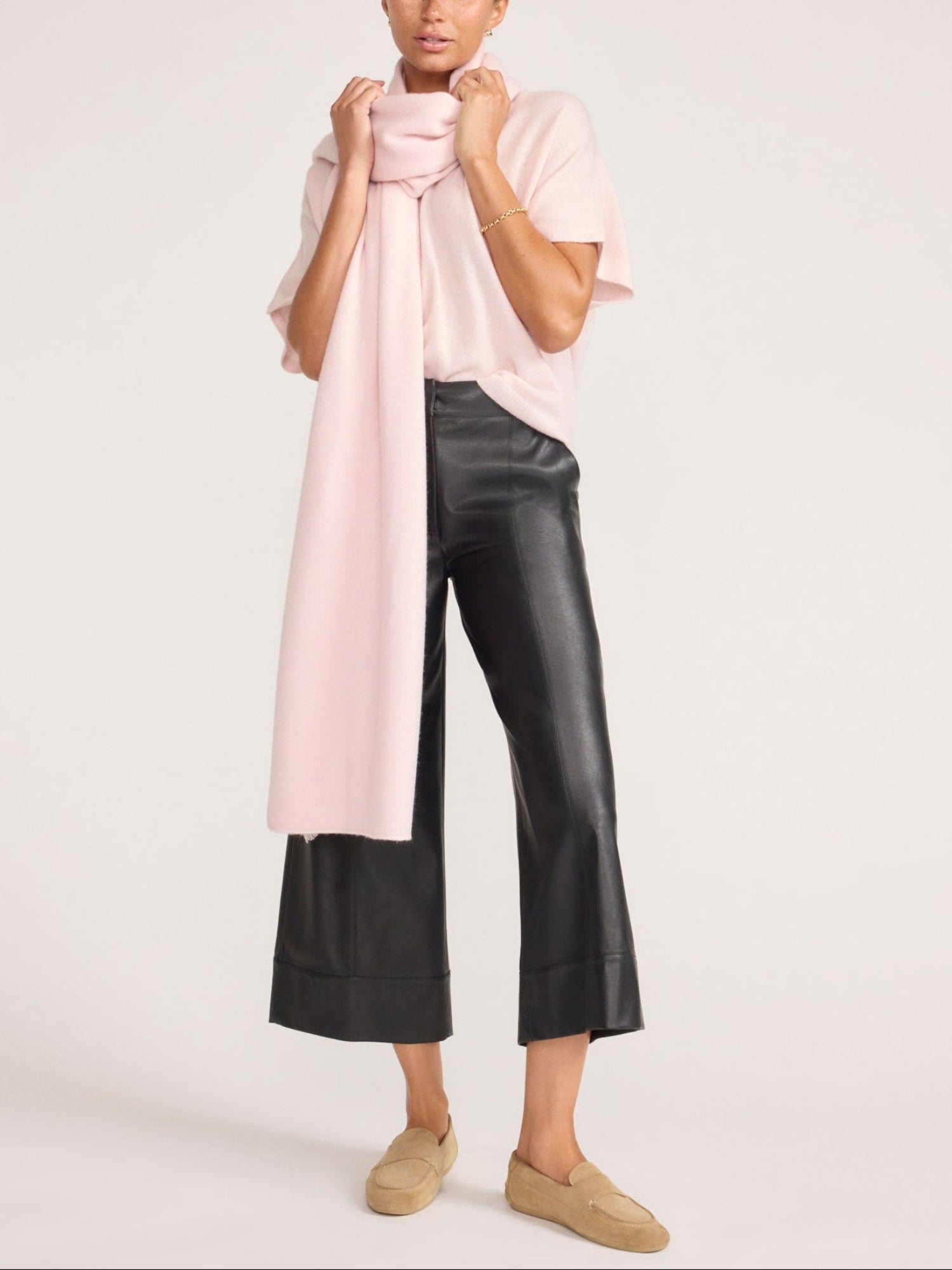 The Odele Cropped Pant - Black Onyx | Brochu Walker