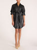 The Pia Vegan Leather Dress