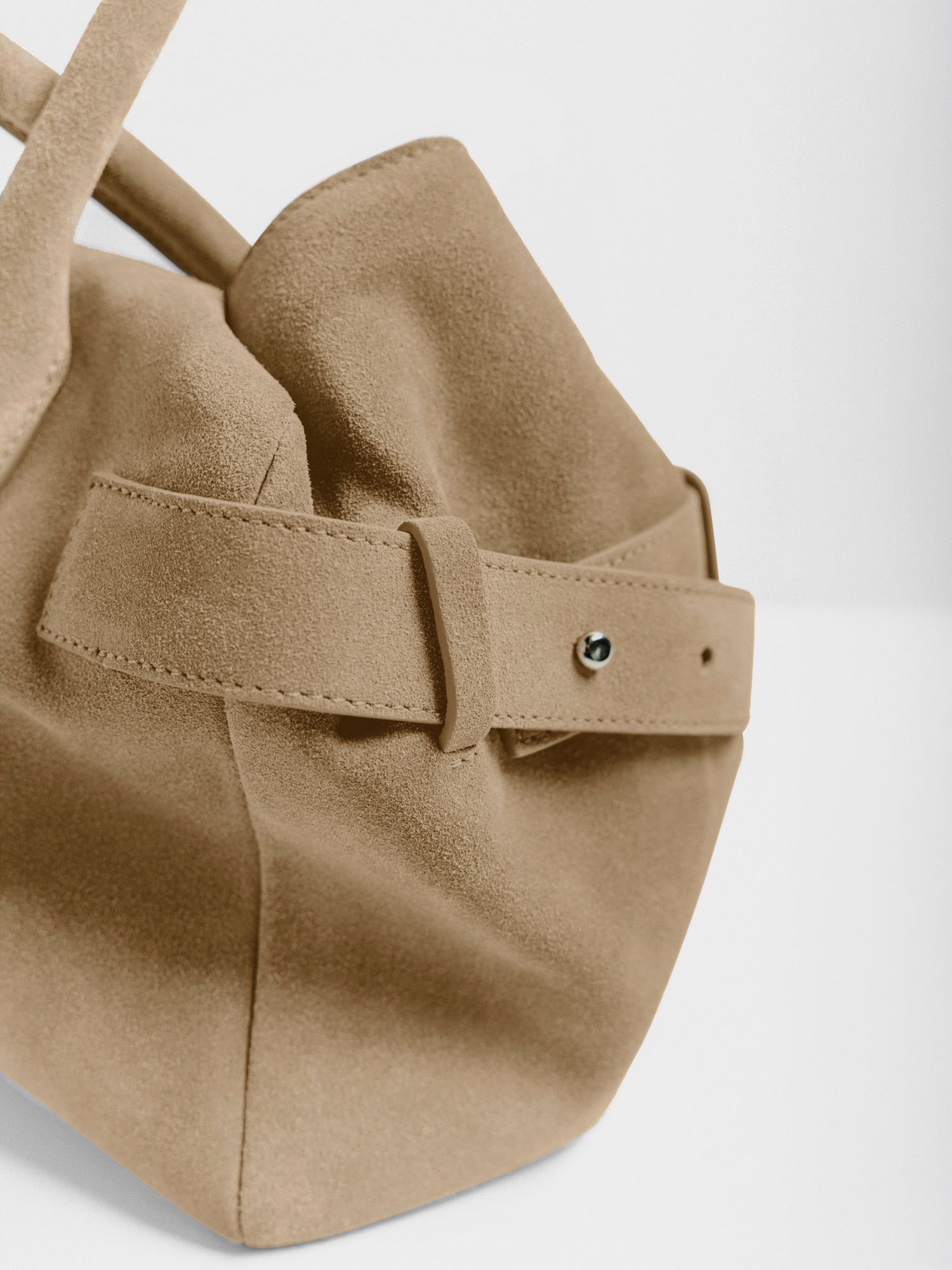 The Petite Suede Tote