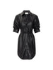 The Pia Vegan Leather Dress