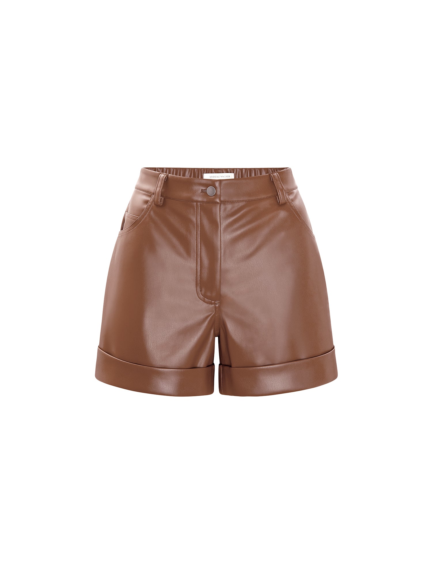 The Pippa Vegan Leather Short