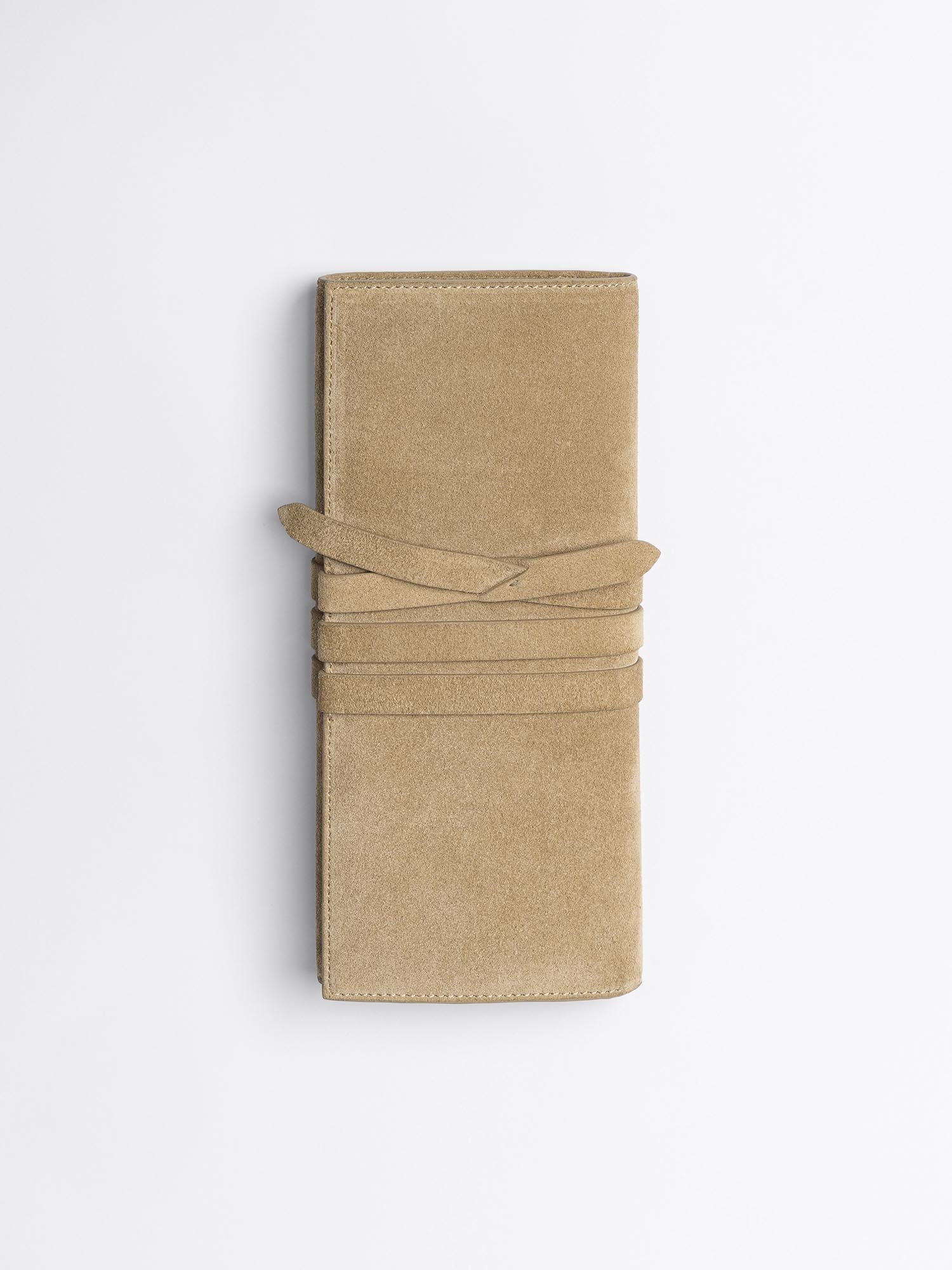 The Bridle Suede Pochette Clutch