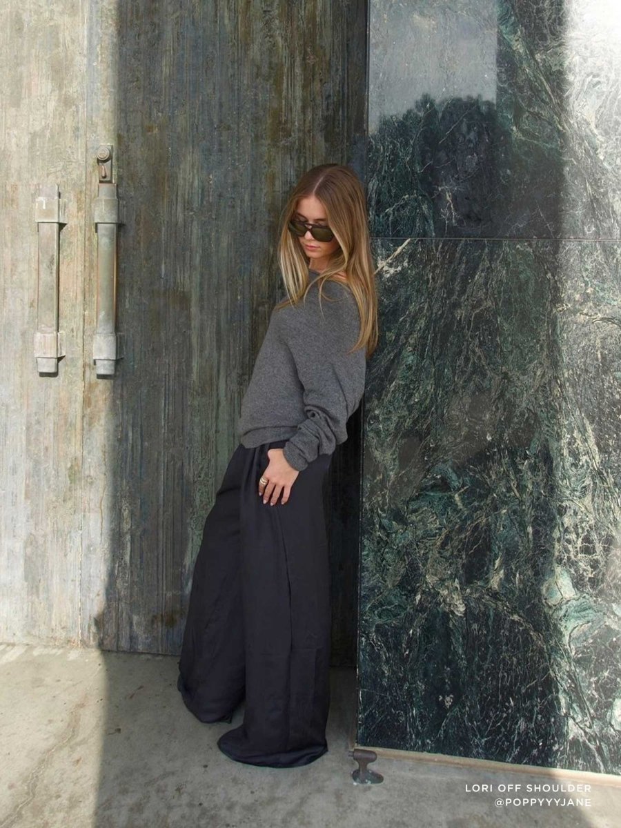 The Lori Cashmere Off Shoulder