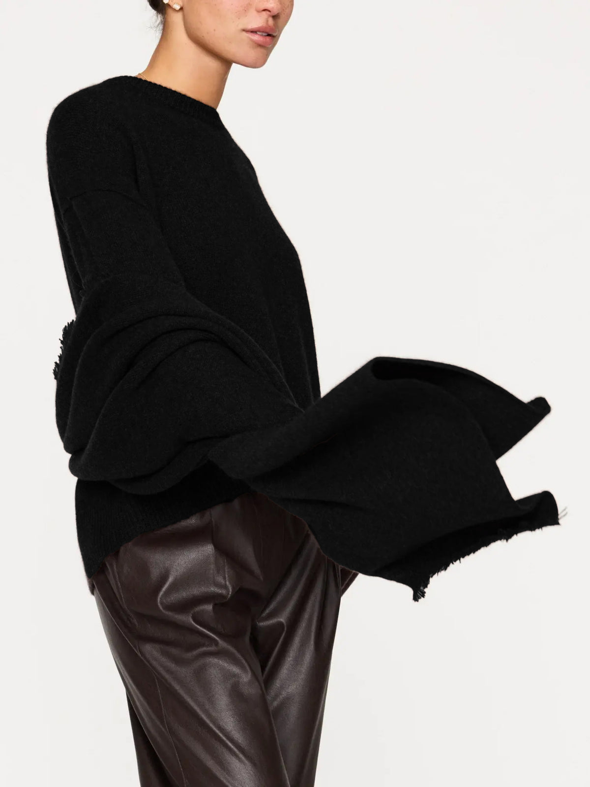 The Cashmere Fringe Wrap