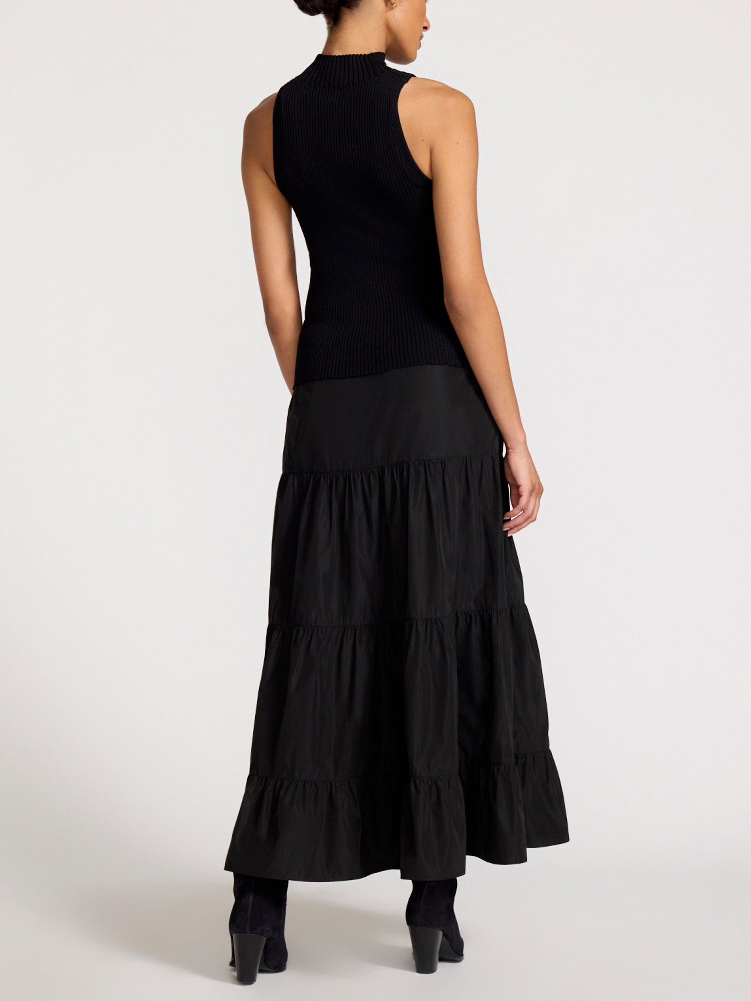 The Rayne Dress in Black Onyx with Black | L | Brochu Walker The Rayne Dress in Black Onyx with Black | L | Brochu Walker