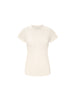Remy short-sleeve crewneck tee in tallow beige, shown flat against a white background