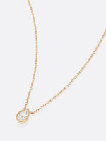 Royal Pear Droplet Necklace main image 0
