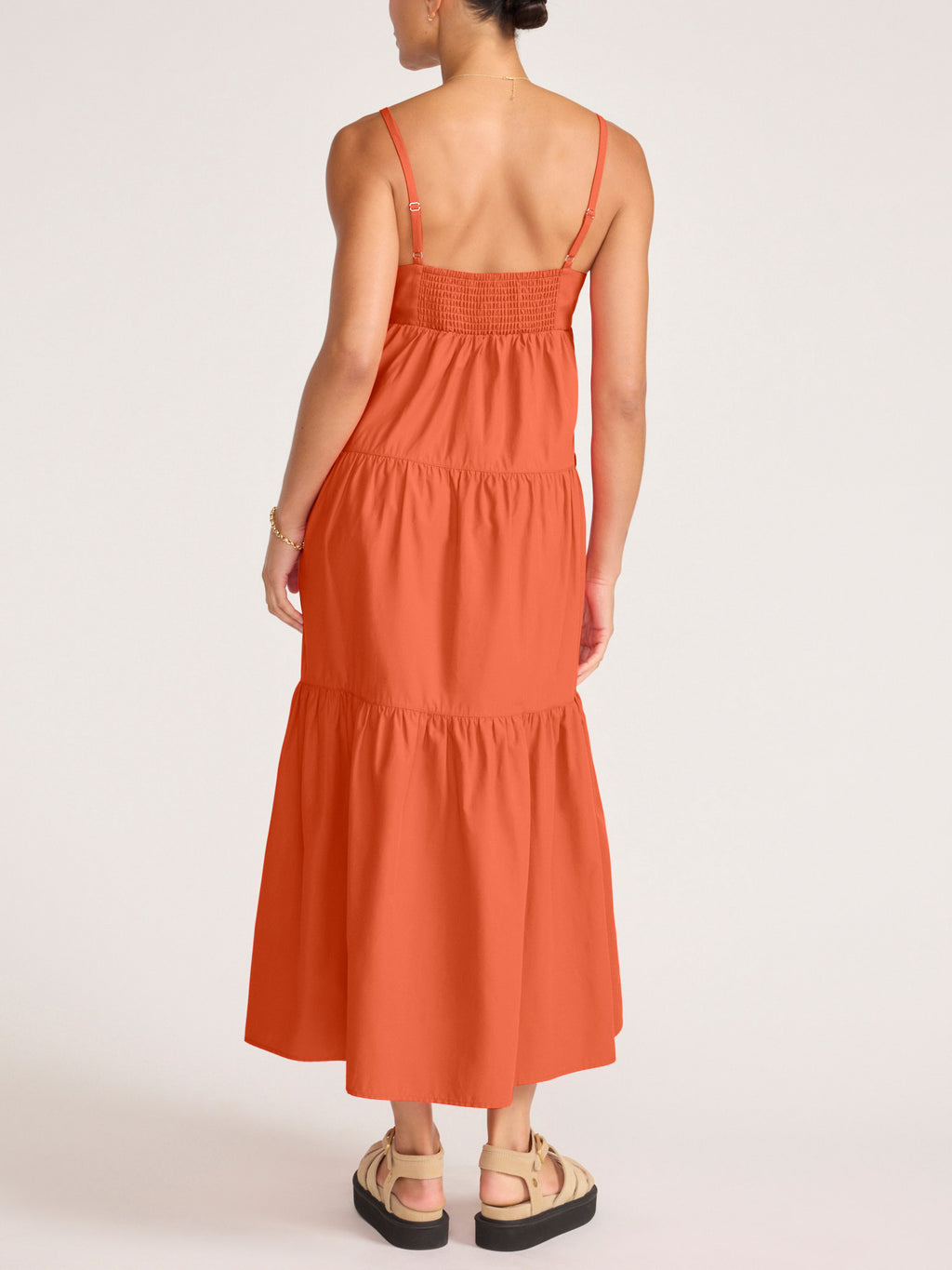 serra maxi dress Women's in Arancia | Brochu Walker M kendall11/20 97% Polyester 3% Spandex Stacees Prom Dress Dark Color:Skyride