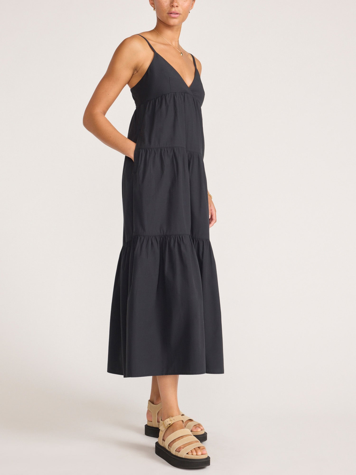 Women's Serra Dress in Black Onyx | Brochu Walker