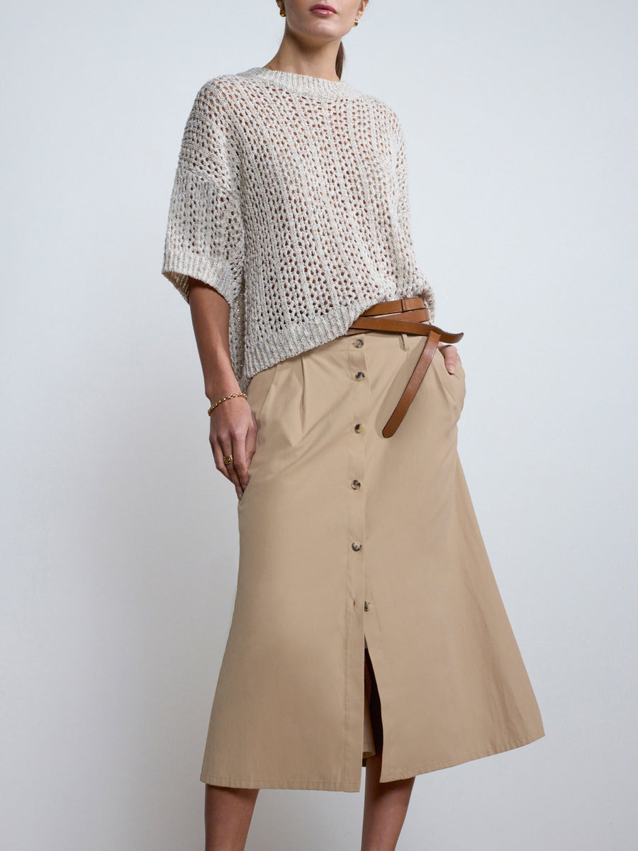 The Teagan Belted Skirt