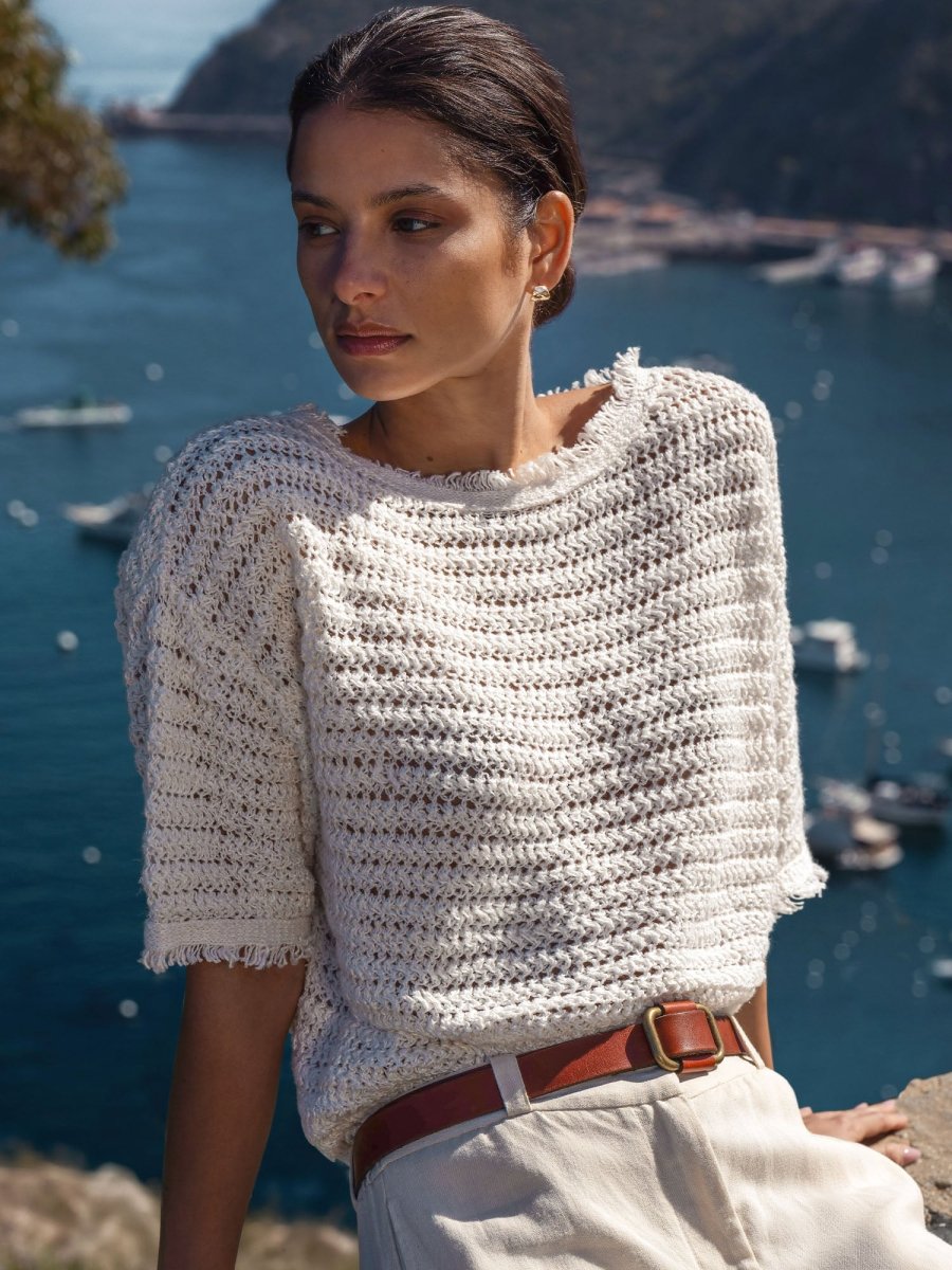 The Simi Fringe Pullover