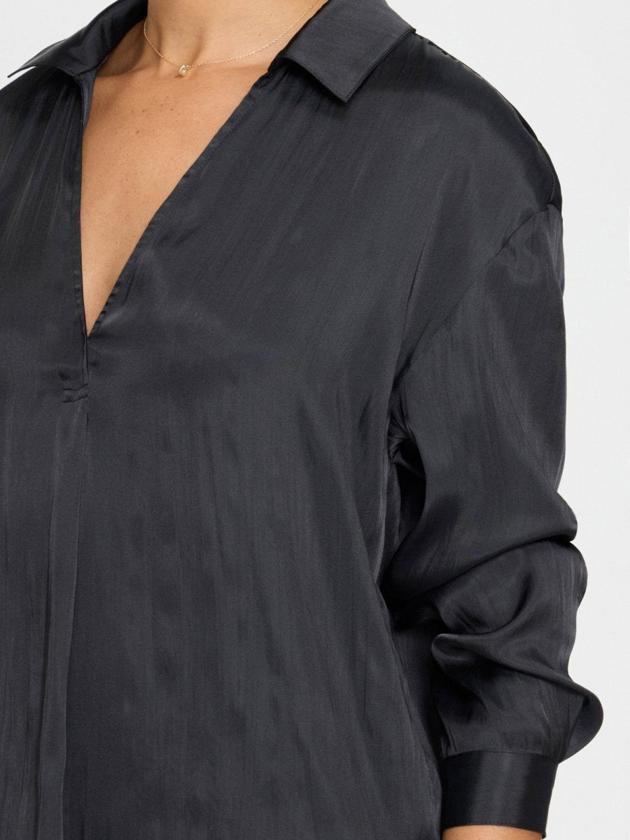 Women's Hailee Blouse in Black Onyx | Brochu Walker