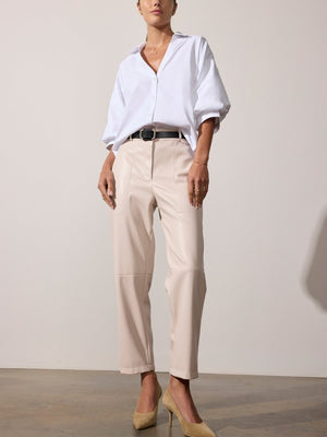 The Stone Vegan Leather Pant