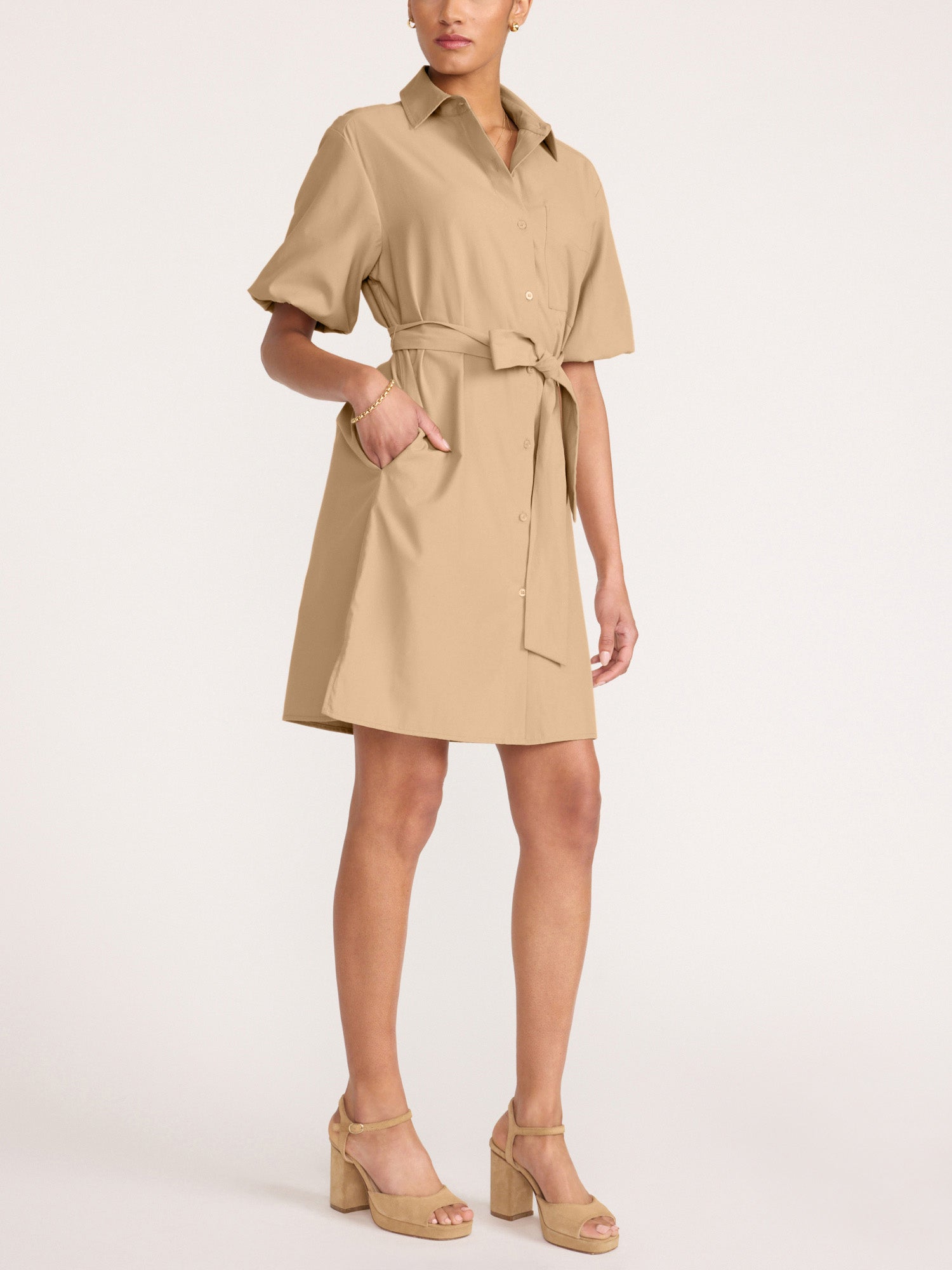 Women's Villa Dress in Sahara | Brochu Walker