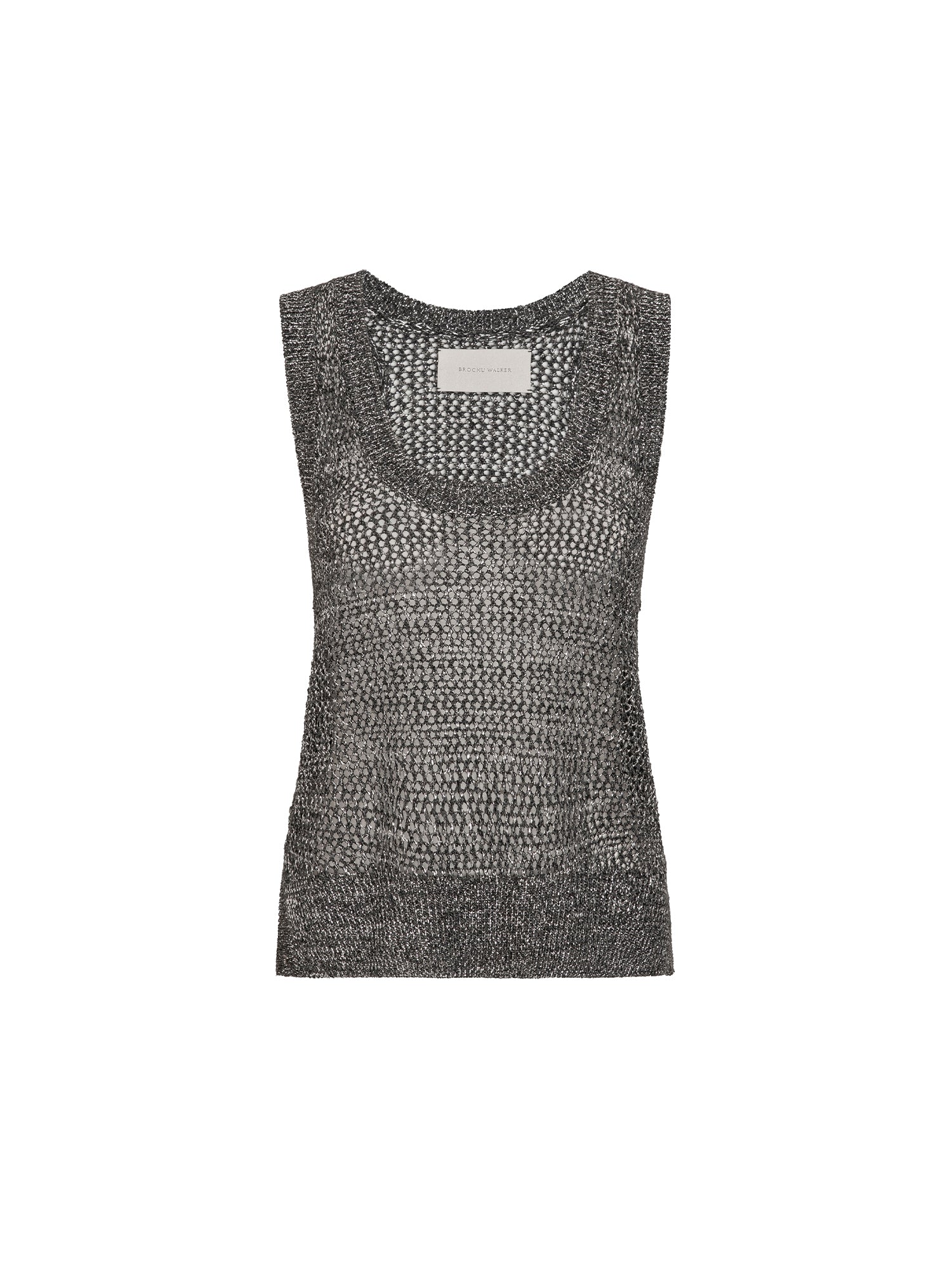Women's Via Tank in Graphite Metallic | Brochu Walker