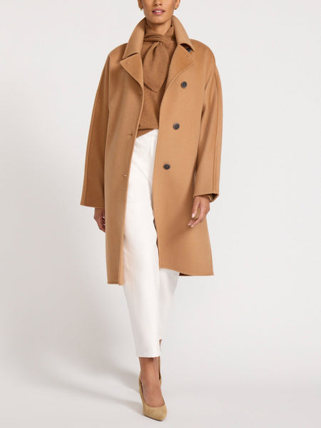 Women's Vida Coat in Camel | Brochu Walker