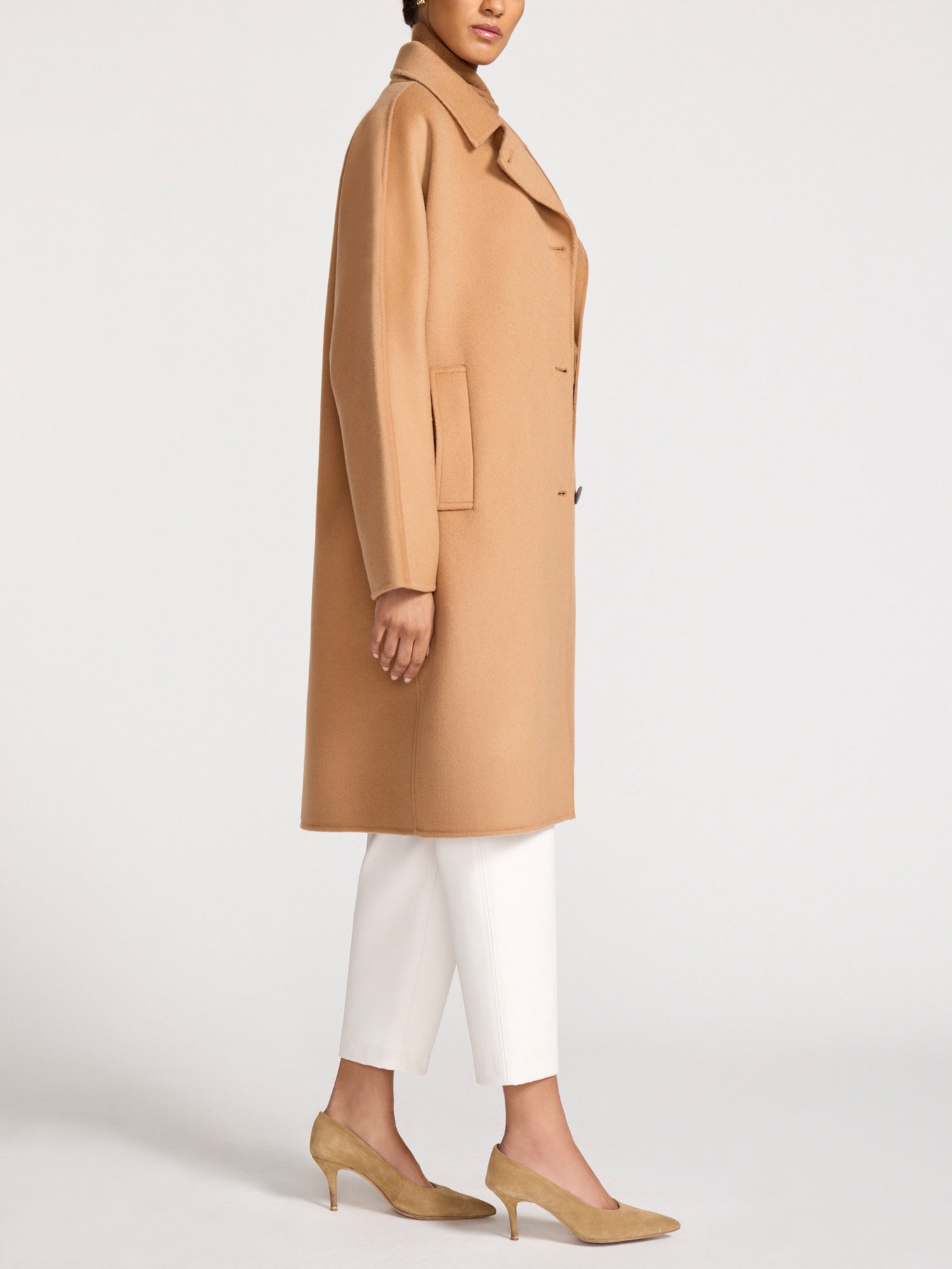 DANTON｜14SS ロングワークコート（Camel・40） Women's Vida Coat in Camel | Brochu Walker