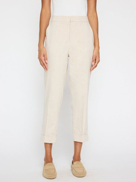 Women's Wide Leg Pant in Flax | Brochu Walker