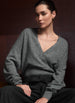 The Astrid Wrap Cashmere Pullover