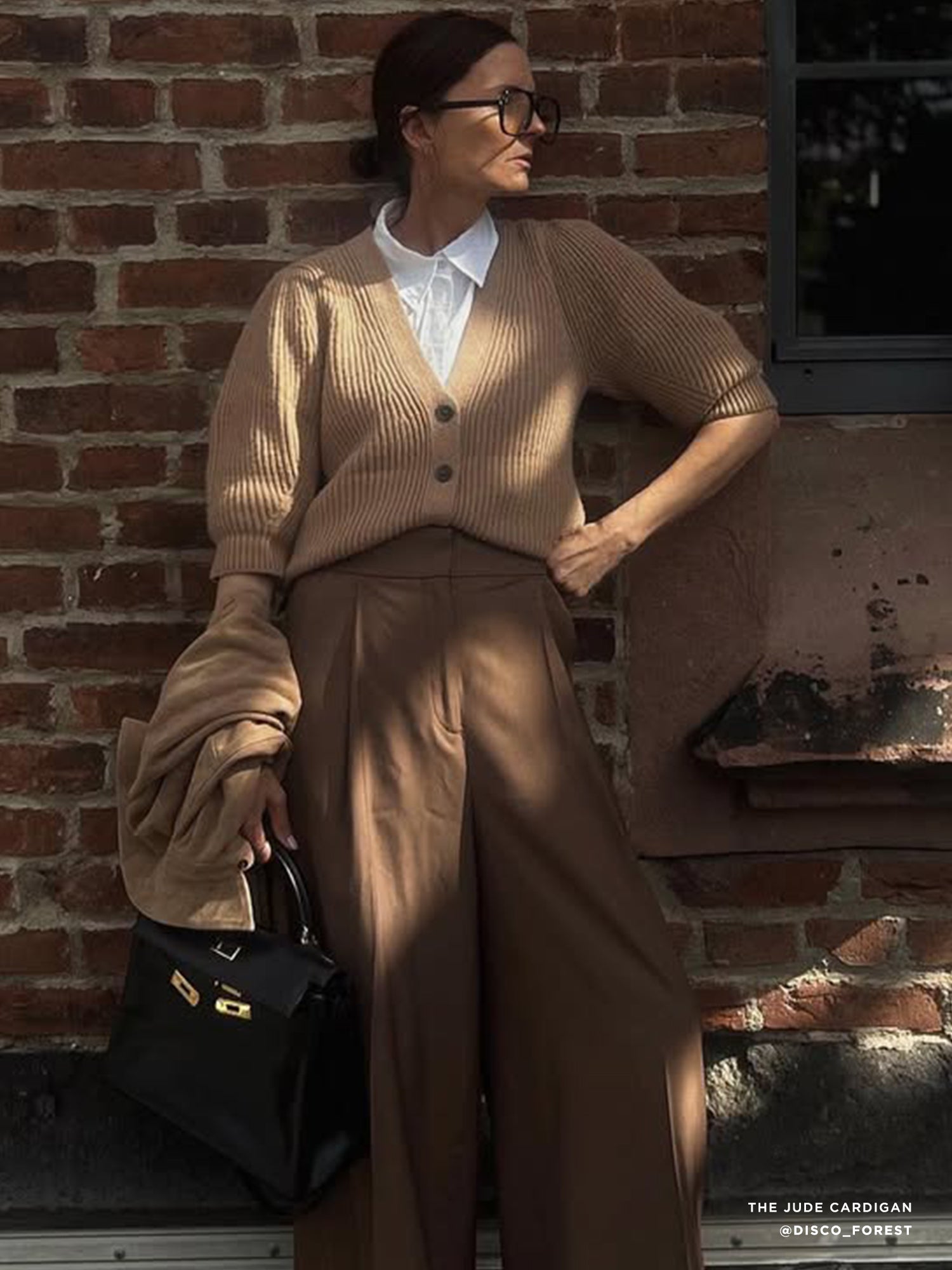 Women's Cardigan in Brown | Brochu Walker