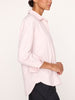 Everyday button up light pink shirt front view