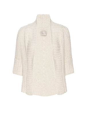 The Fida Handknit Shrug