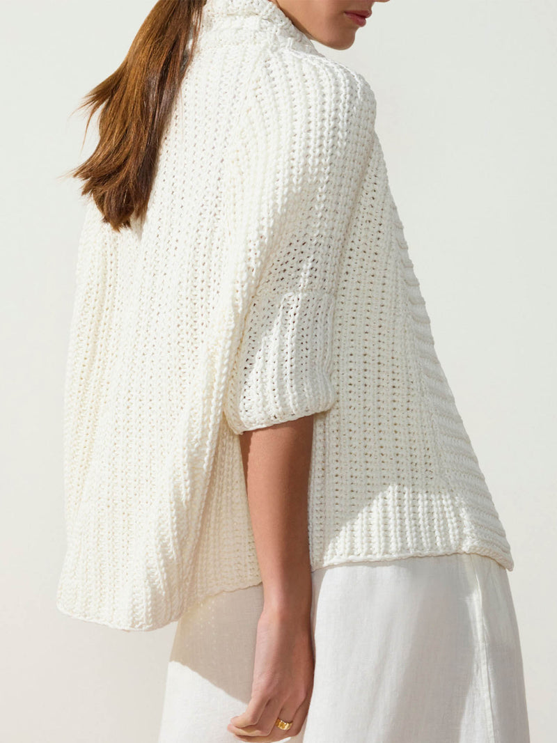 Fida Handknit Shrug