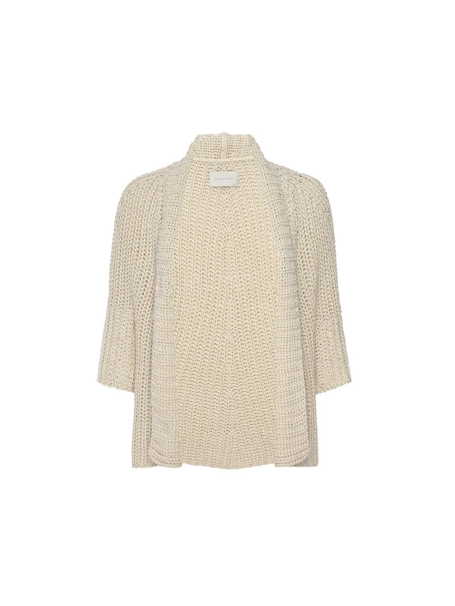 Women's Fida Handknit Shrug in Almond | Brochu Walker