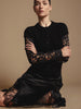 The Gemma Lace Layered Cardigan