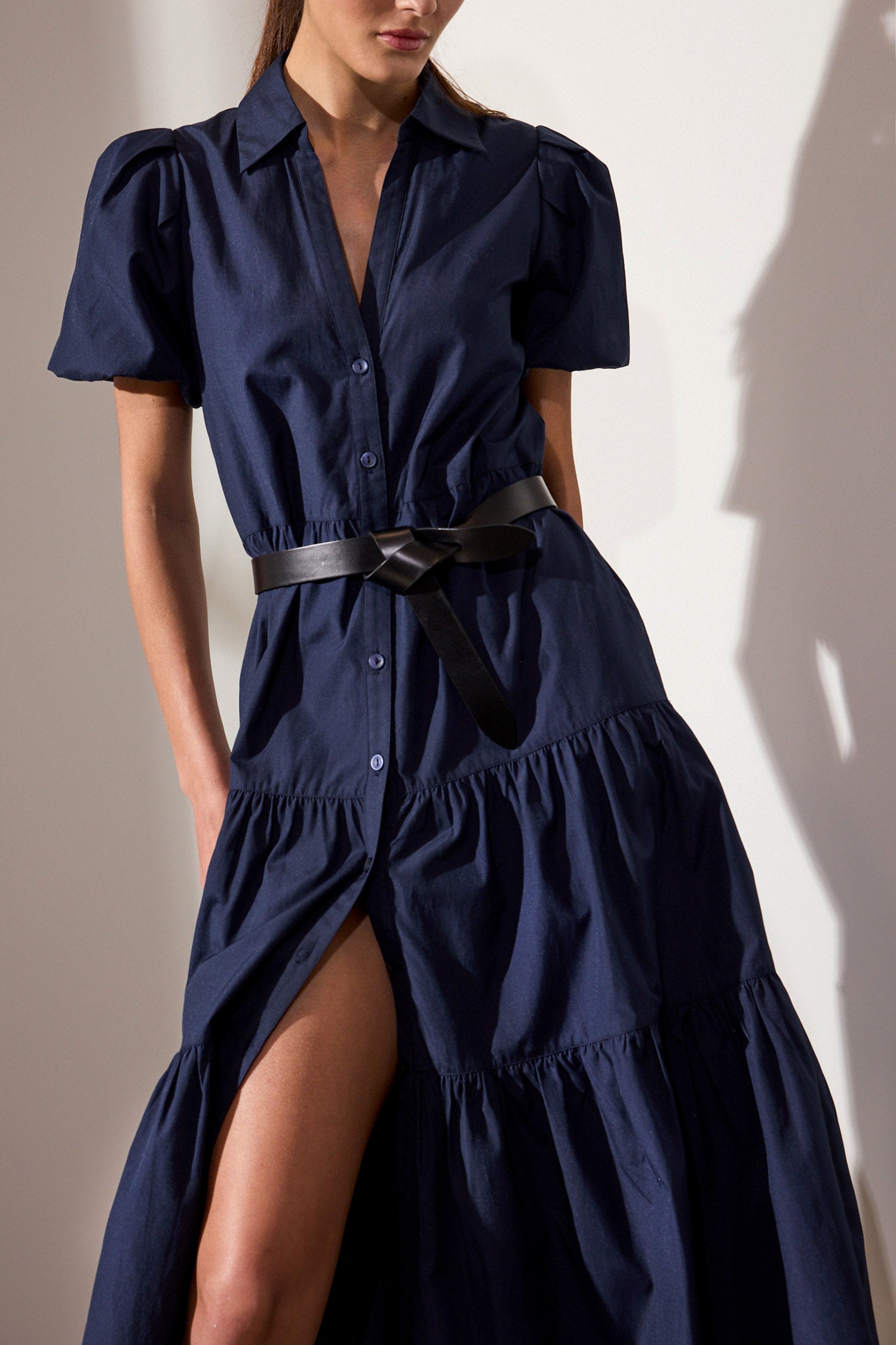 Brochu Walker The Havana Dress in Navy