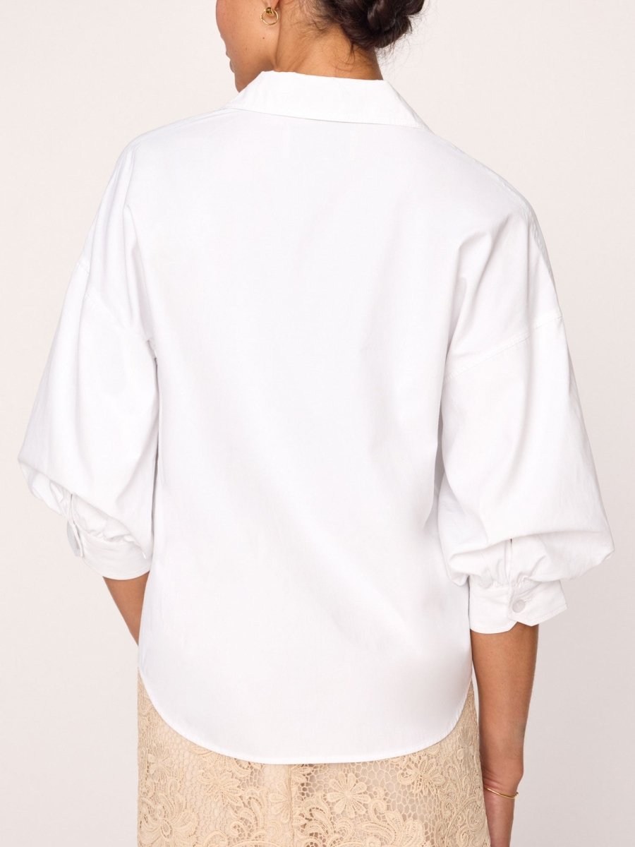 Women's Kate Shirt in Salt White