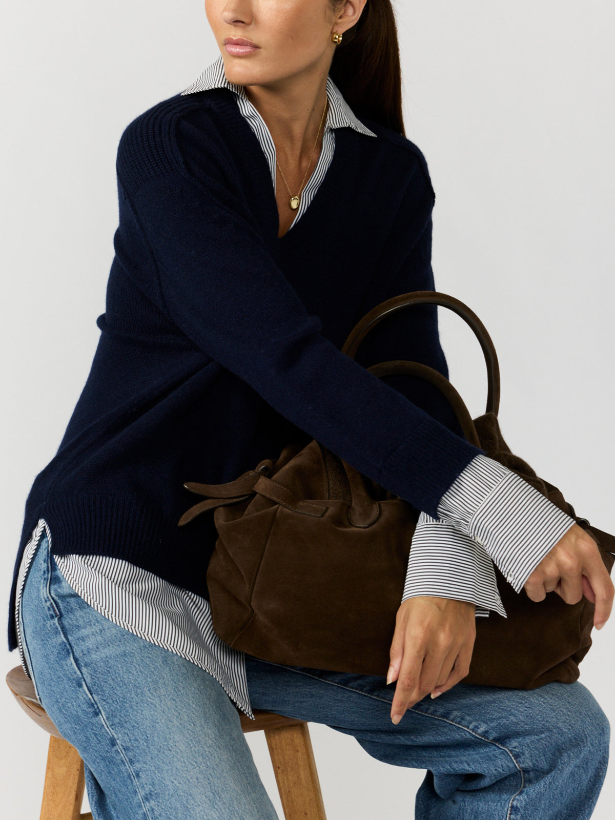 The Looker Layered V-Neck, image 3 of 8