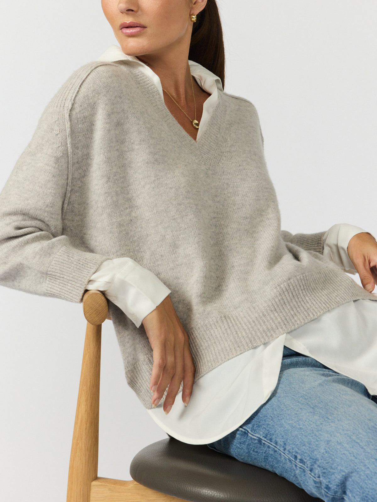 The Looker Layered V-Neck, image 4 of 5