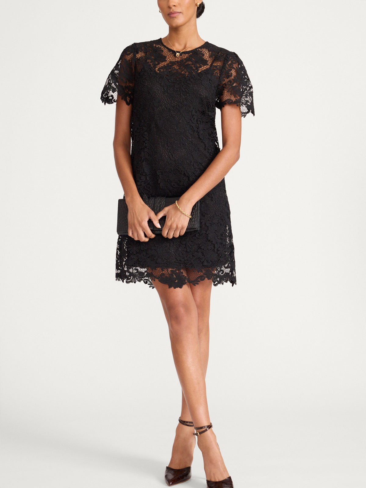 The Mara Lace Mini Dress, image 3 of 5