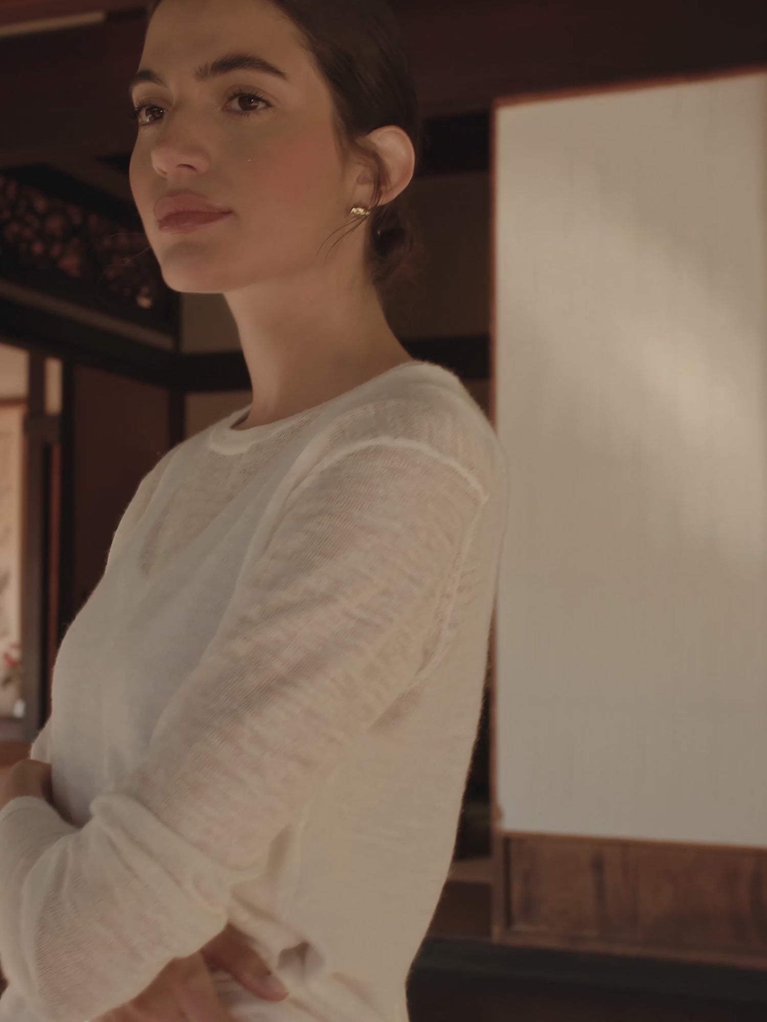 Women's Dafne Layered Looker in Salt White | Brochu Walker