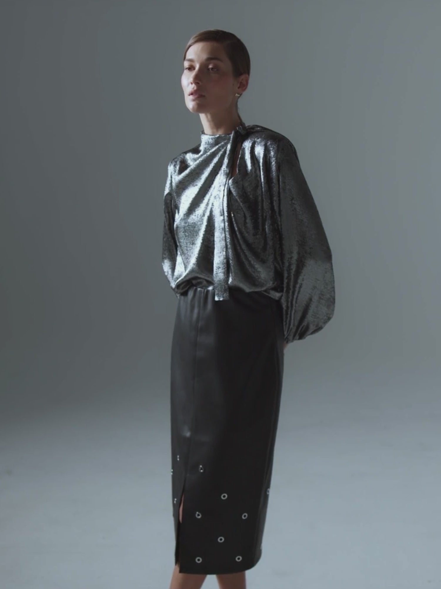 Women's Rai Skirt in Black Onyx | Brochu Walker