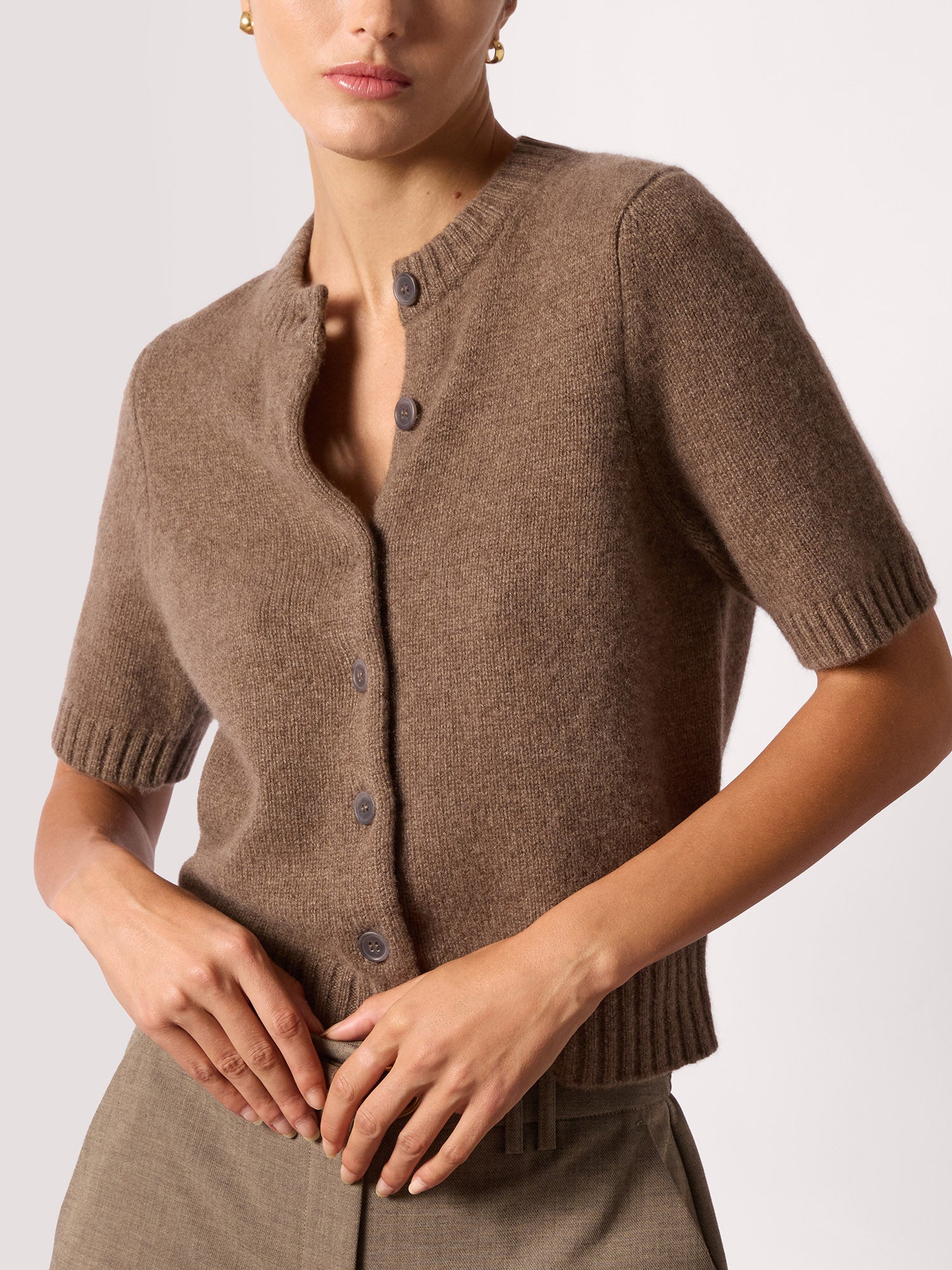 The Rhea Cashmere Cardigan