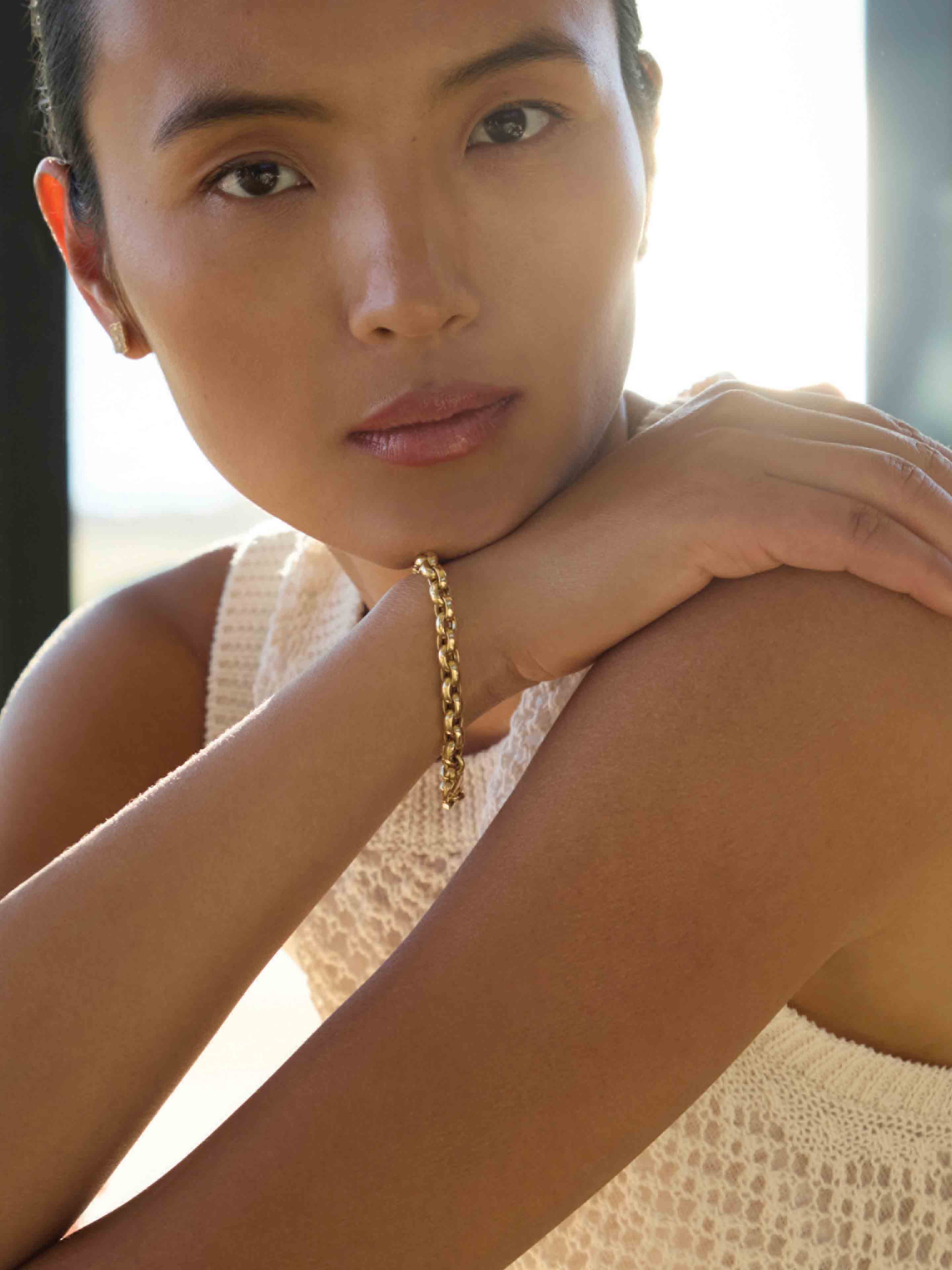 Bracelet Icons Yellow Gold Rolo Link | Brochu Walker Bracelet Icons Yellow Gold Rolo Link | Brochu Walker