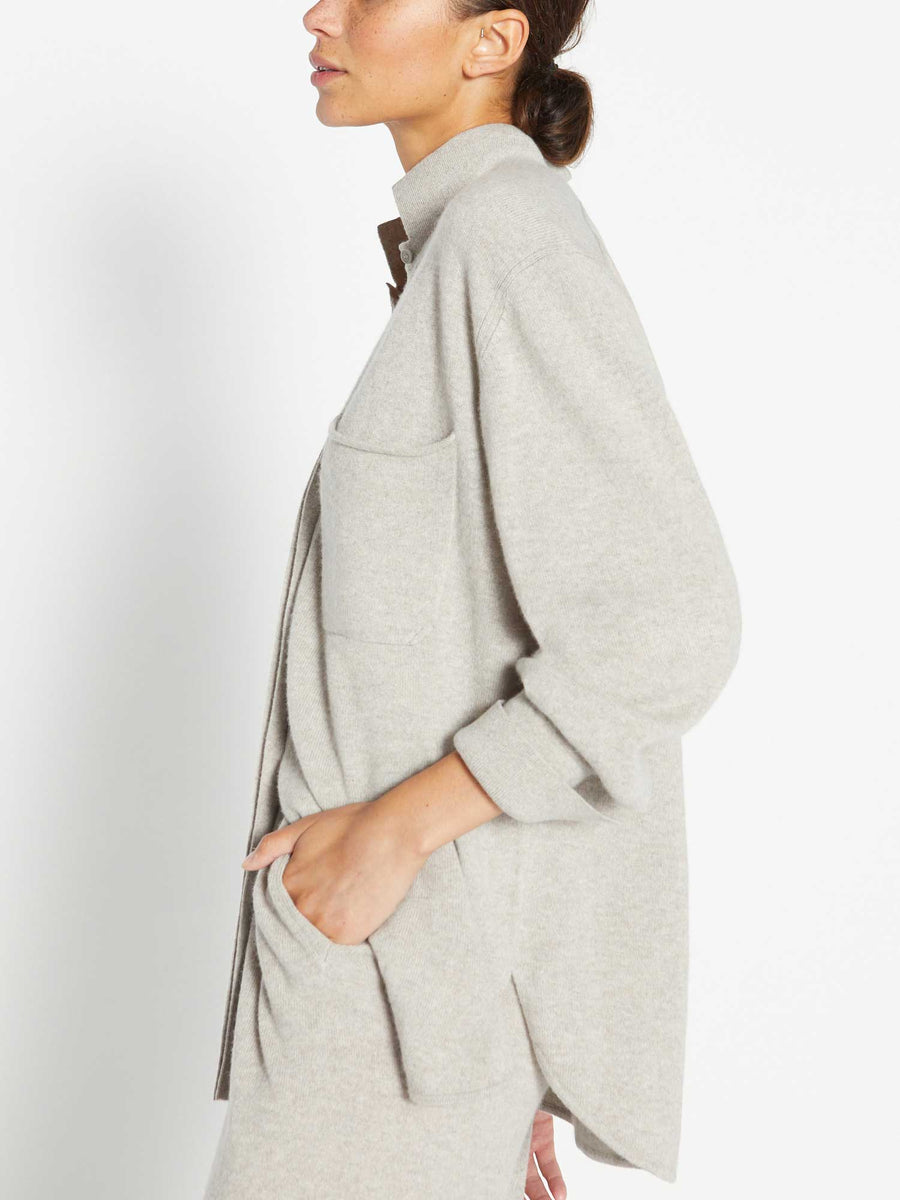 The Andre Luxe Cashmere Shacket